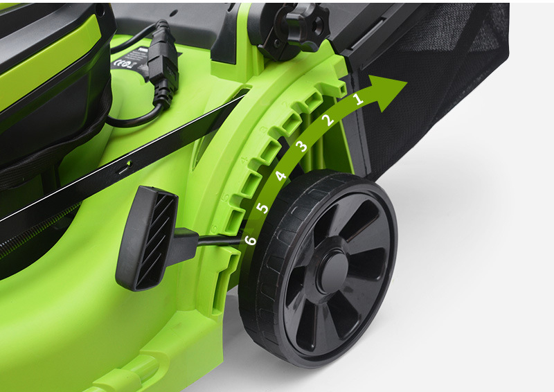 Electric Reeds Push Lawn Mower With Roller from China manufacturer